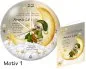 Preview: Geschenk Geburt: Moderne rahmenlose Geburtsuhr