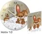 Preview: Geschenk Geburt: Moderne rahmenlose Geburtsuhr