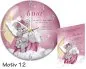 Preview: Geschenk Geburt: Moderne rahmenlose Geburtsuhr