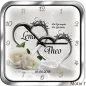 Preview: Modernes Hochzeitsgeschenk Uhr 7