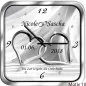 Preview: Hochzeitsgeschenk Silberne Herzen Mo 10