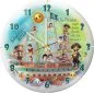 Preview: Zum Kindergartenabschied - Wanduhr mit Kuppelglasabdeckung - modern und zeitlos-elegant