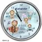 Preview: Wanduhr zur Taufe für Junge mit Namen Motiv 22
