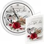 Preview: Besonderes Geschenk Fotouhr Silberhochzeit