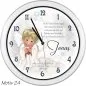 Preview: Geschenkset zur Taufe Uhr mit Grußkarte