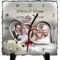 Preview: Fotouhr zur Rubinhochzeit