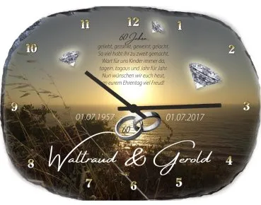 Diamanthochzeit Geschenk