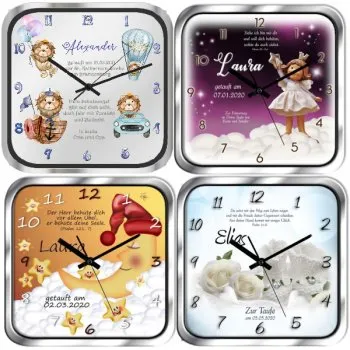 Taufgeschenk Taufuhr gestalten