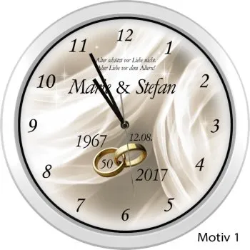 50. Hochzeitstag - ein Geschenk zur Goldenen Hochzeit