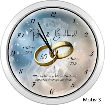 50. Hochzeitstag - ein Geschenk zur Goldenen Hochzeit