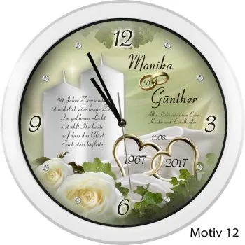 50. Hochzeitstag - ein Geschenk zur Goldenen Hochzeit