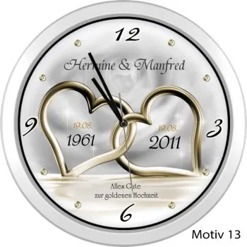 50. Hochzeitstag - ein Geschenk zur Goldenen Hochzeit