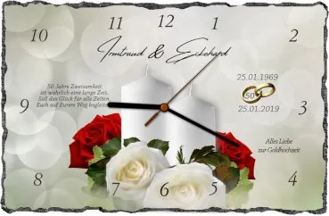 Geschenke zur Goldhochzeit-50jähriges Ehejubiläum
