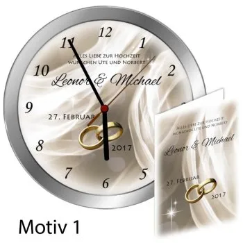 Geschenkset Hochzeit Motiv 1