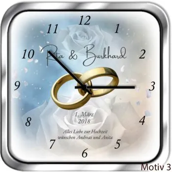 Hochzeitsgeschenk blau Rose