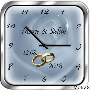 Hochzeitsgeschenk Uhr 8