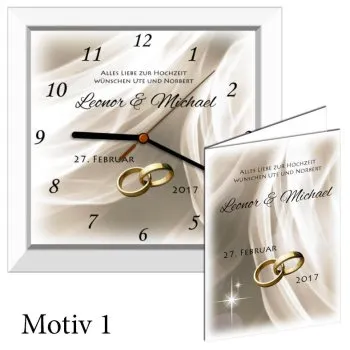 Schönes Hochzeitsgeschenk Uhr M1