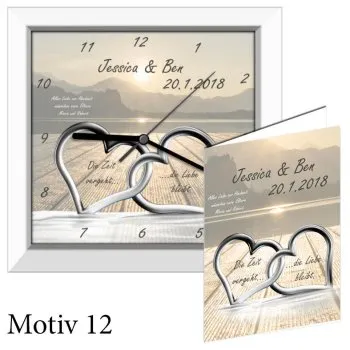 Schönes Hochzeitsgeschenk Uhr M12