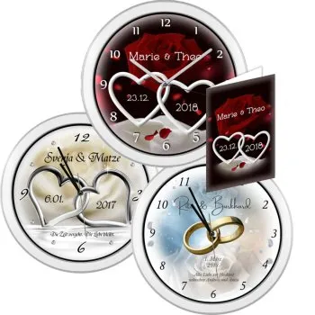 Stilvolles Hochzeitsgeschenk Hochzeitsuhr
