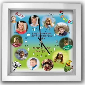 Betreuer, Erzieher und Lehrer erhalten ein tolles Abschiedsgeschenk