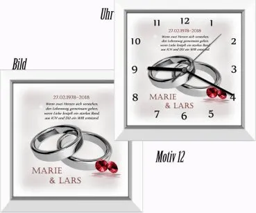 Geschenk zum 40. Hochzeitstag