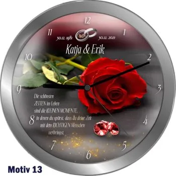 Rubinrote Rose für Rubinhochzeit