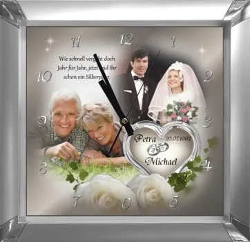 besonderes Geschenk Silberhochzeit