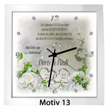 Grußkarten zur Silberhochzeit