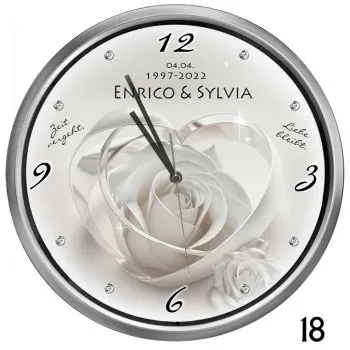 Modernes Geschenk zur Silberhochzeit