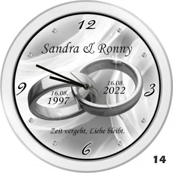 Geschenk zum 25. Hochzeitstag