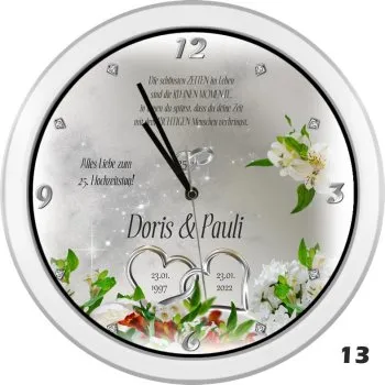 Geschenk Silberhochzeit