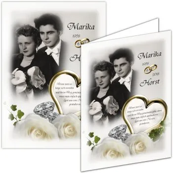 Grußkarten mit Namen und Text