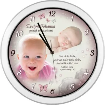 Taufuhr modern rahmenlos Mädchen