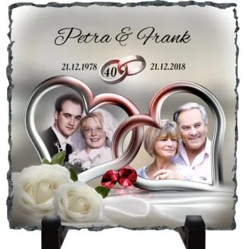 40.Hochzeitstag-Geschenke zur Rubinhochzeit