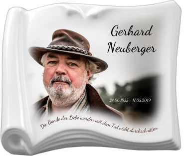 Dauerhaftes Grabbild Grabfoto Kronos