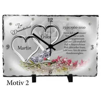 60. Hochzeitstag Geschenk