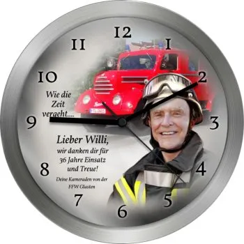 Jubiläumsuhr für Kameraden