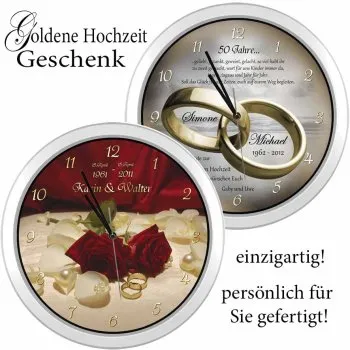 einzigartiges Geschenk zum 50. Hochzeitstag