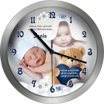 Geburt Fotogeschenk Junge