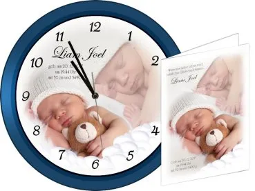 Junge-Geschenkidee-Fotouhr