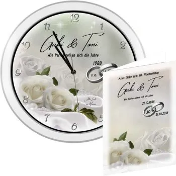 Geschenkset 30 Hochzeitsjubiläum