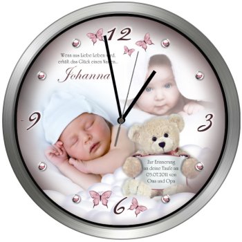 Taufuhr modern rahmenlos Mädchen