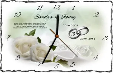 Geschenk zum 10. Hochzeitstag