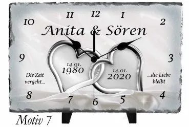 modernes Geschenk 30 Hochzeitstag