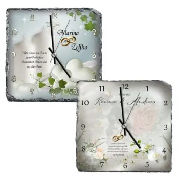 Geschenk zum 30. Hochzeitstag mit Standfüßen