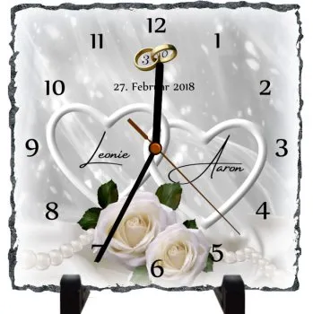 Geschenk zum 30.Hochzeitstag mit Standfüßen