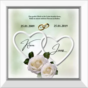 10jahre ehe-geschenk zur rosenhochzeit