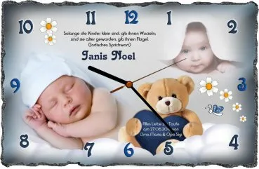 Taufgeschenk Taufuhr Junge