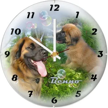 Wanduhr für Hunde Besitzer