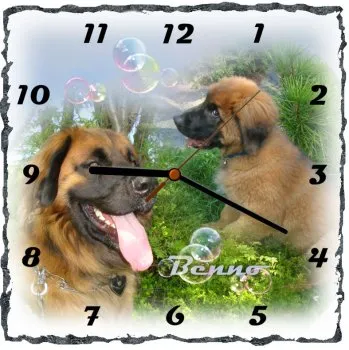 Schieferbild - Schieferuhr - Fotouhr - die ungewöhnliche Geschenkidee - quadr.